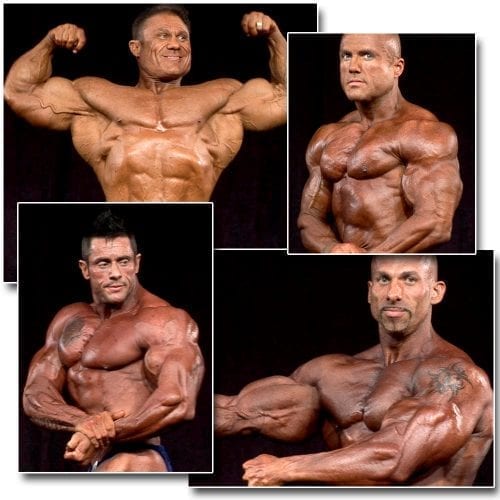 2012 NPC Masters Nationals Men's Bodybuilding Prejudging (Over 50/60/70)