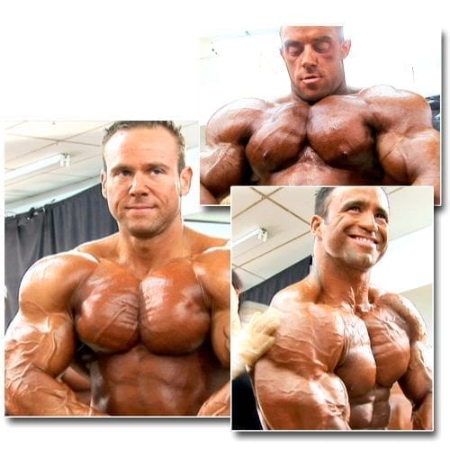 2007 NPC National Bodybuilding Championships Men's Pump Room Part 2