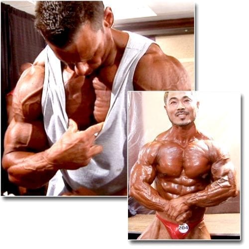 2008 NPC Masters National Bodybuilding Championships Men's Pump Room Part 3