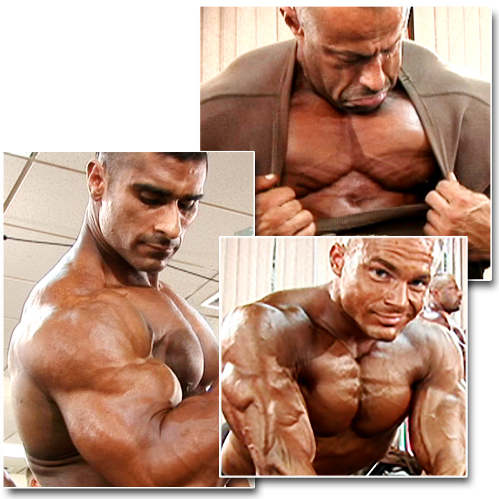 2009 NPC USA Bodybuilding Championships Men's Pump Room Part 2