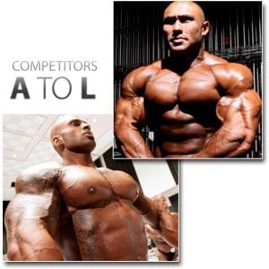2011 IFBB PBW Pro Championships Men’s Backstage Posing & Pump Room Part 1 collage