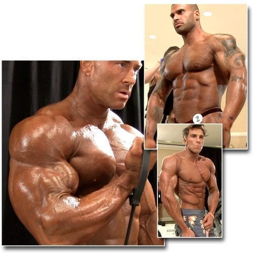 2013 IFBB PBW Pro Championships Men's Pump Room Part 1