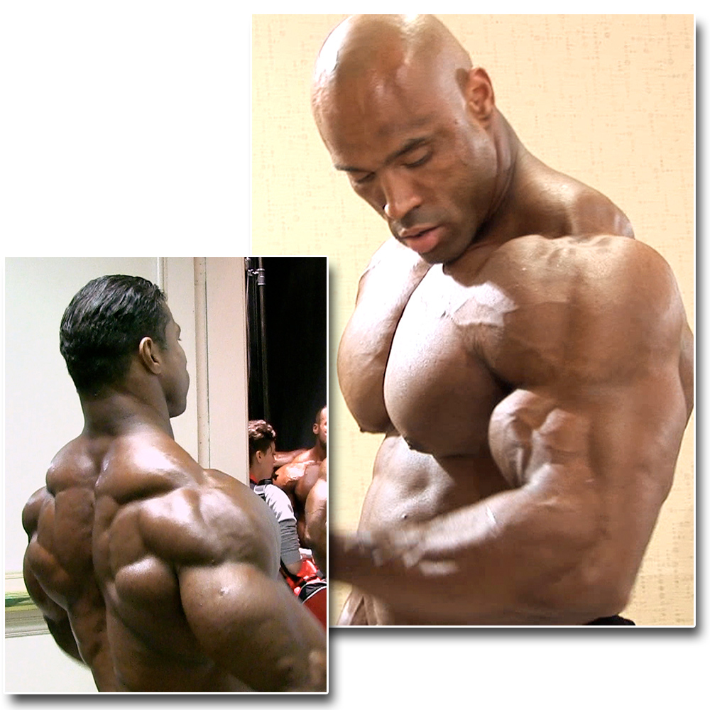 2013 IFBB PBW Pro Championships Men's Pump Room Part 2