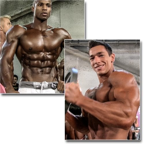 2014 NPC Nationals Men's Physique Pump Room Part 2