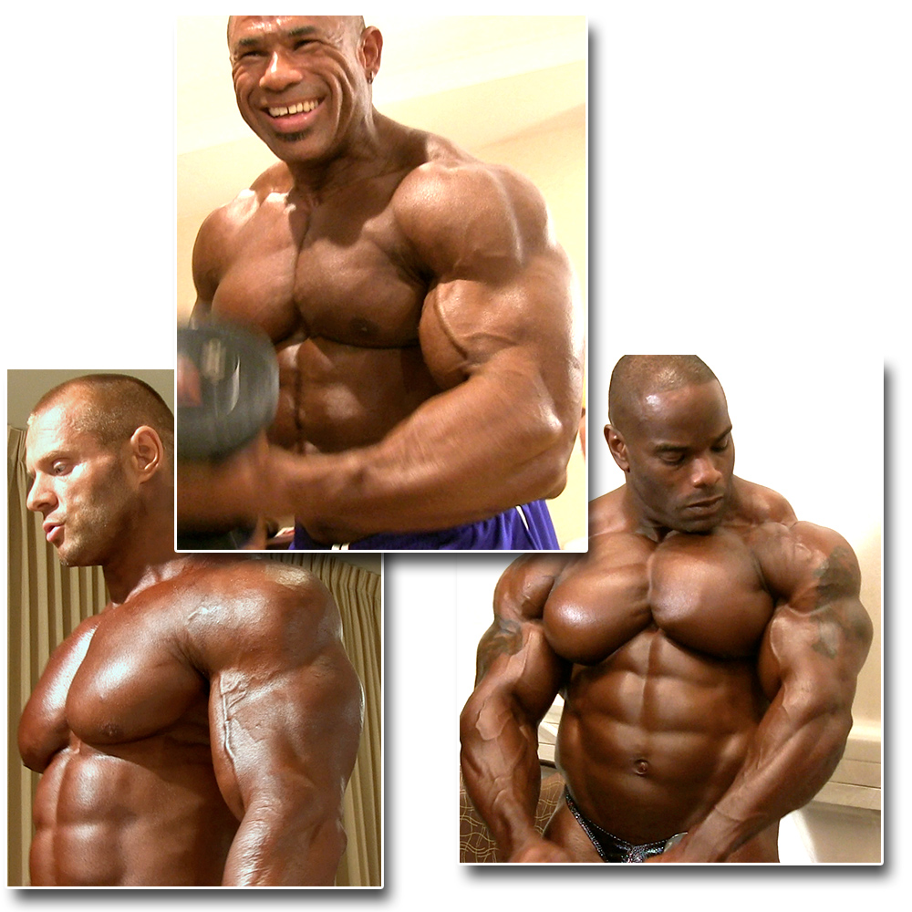 2015 IFBB PBW Tampa Pro Men's Bodybuilding Pump Room Part 2