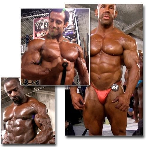 2015 NPC National Championships Men's Bodybuilding Pump Room Part 1