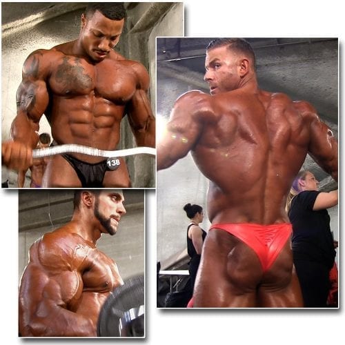 2015 NPC National Championships Men's Bodybuilding Pump Room Part 3