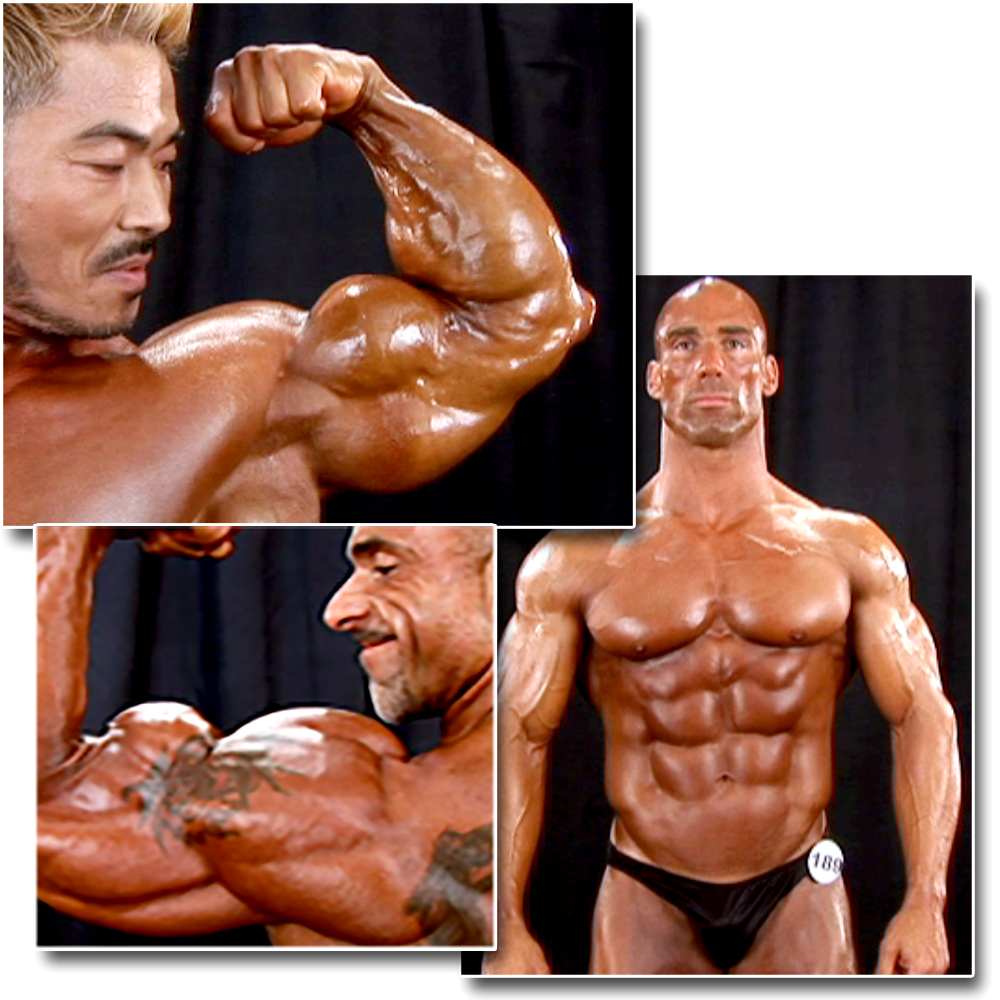2008 NPC Masters National Championships Men's Backstage Posing Part 3