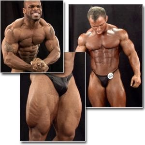 2012 NPC Nationals Men’s Bodybuilding Backstage Posing Part 1 collage
