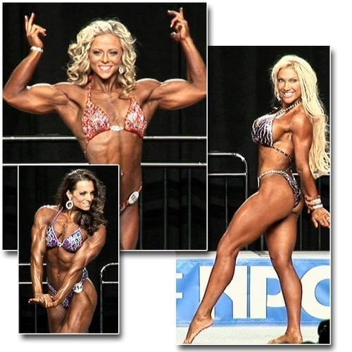 2012 NPC Nationals Women's Physique Prejudging