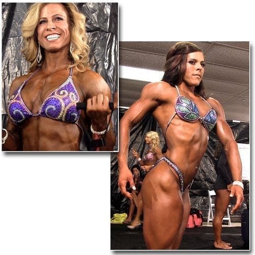 2014 NPC Junior Nationals Women's Physique Pump Room
