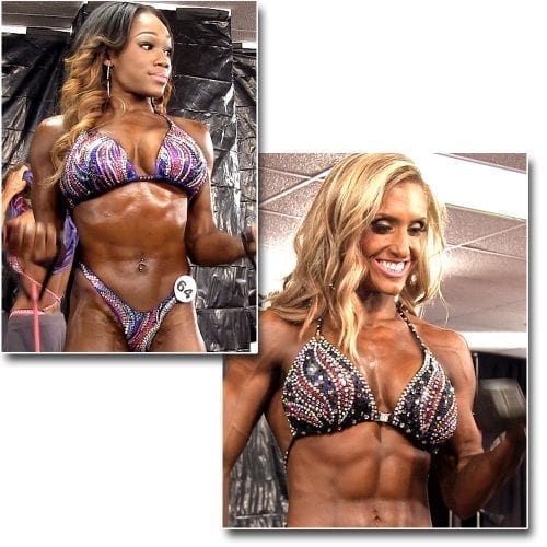 2014 NPC Junior Nationals Women's Figure & Fitness Pump Room