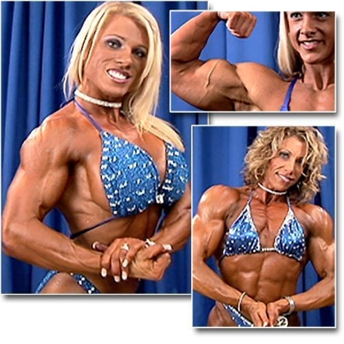 2006 NPC Junior National Bodybuilding Championships Women's Backstage Posing