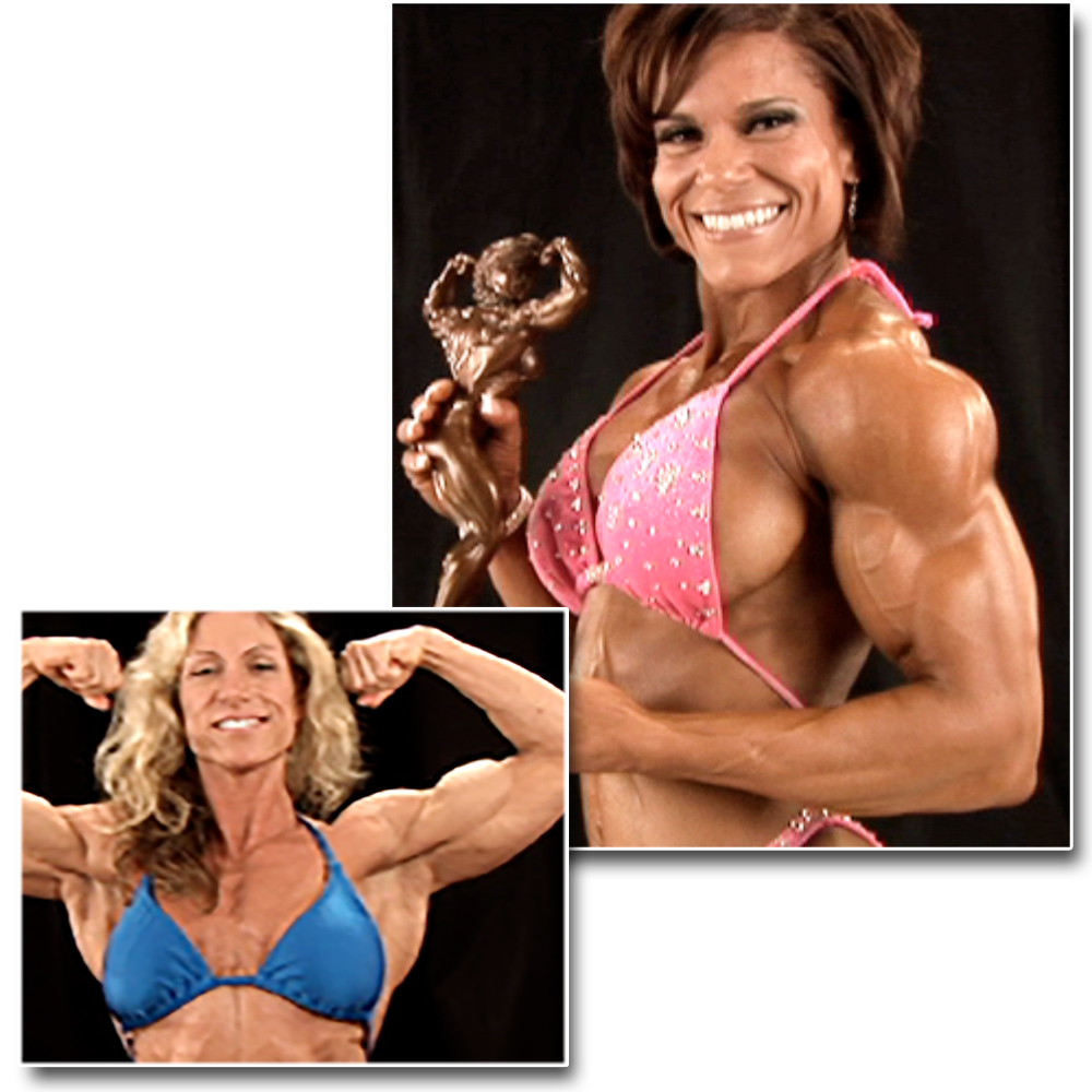 2009 NPC National Bodybuilding Championships Women's Backstage Posing Part 1