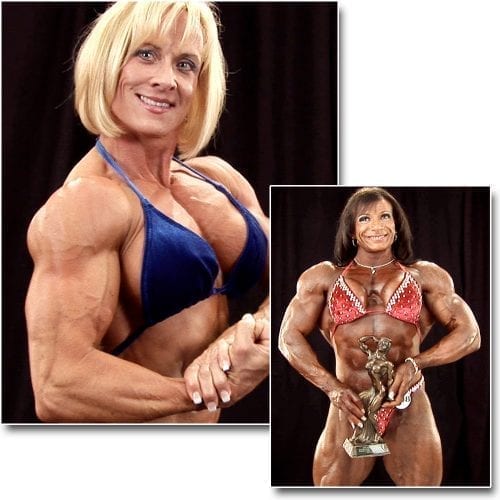 2010 NPC National Championships Women's Bodybuilding Backstage Posing Part 2